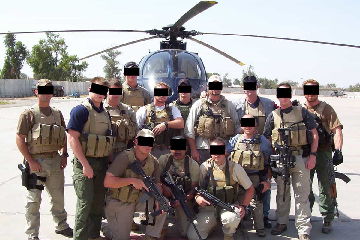 BlackColt unit, faces redacted